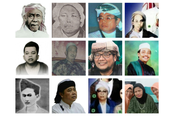 KH. Muhammad Hasan dengan keturunannya