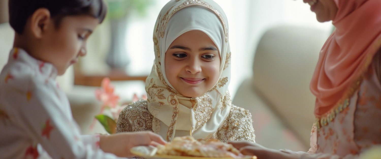 Merayakan ulang bersama keluarga/AI Generatee